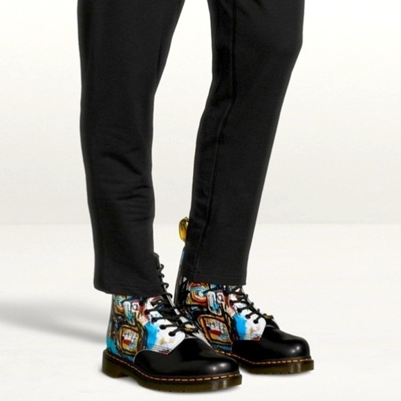 Dr. Martens 1460 Basquiat Leather Boots - Picture 3 of 13